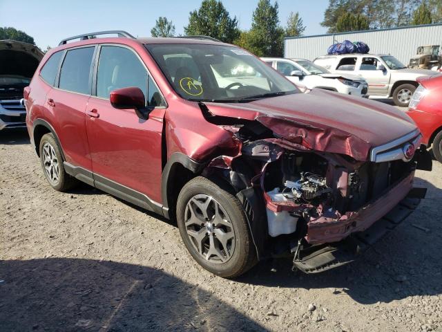 SUBARU FORESTER P 2021 with VIN JF2SKAFCXMH450032 - Photo from auction