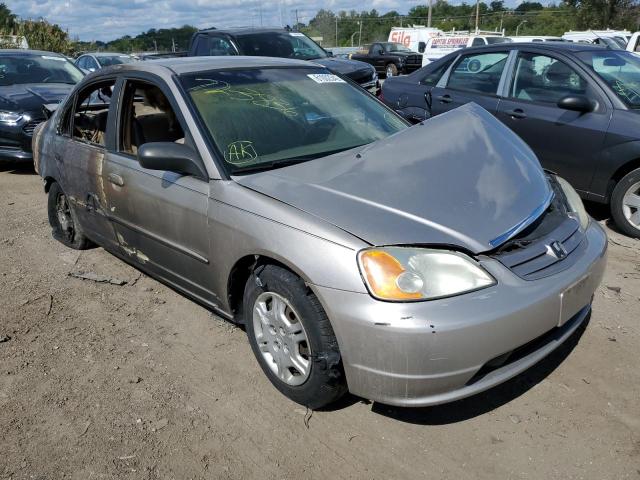 HONDA CIVIC LX 2002 with VIN 1HGES16542L058138 - Photo from auction