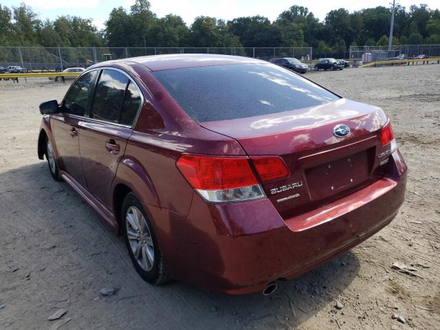 صورة رقم 3 من المزاد - 2012 SUBARU LEGACY 2.5 مع VIN 4S3BMBC6XC3034930