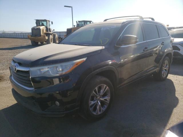 Photo 2 from auction – 2015 TOYOTA HIGHLANDER with VIN 5TDKKRFH1FS105009