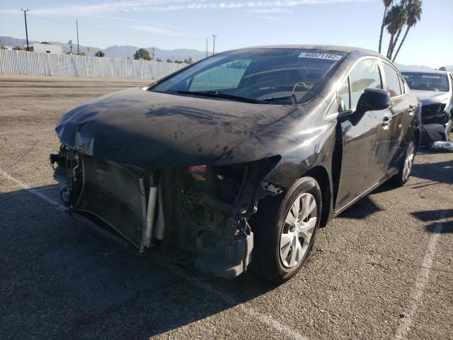 Photo 9 from auction – 2012 HONDA CIVIC LX with VIN 19XFB2F51CE300113