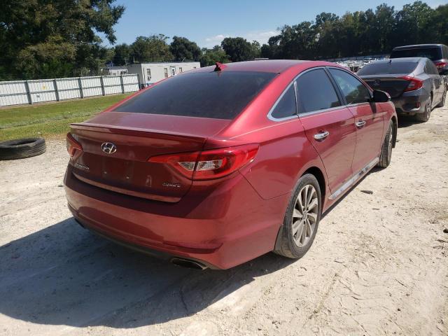 Photo 4 from auction – 2016 HYUNDAI SONATA SPO with VIN 5NPE34AF4GH379976