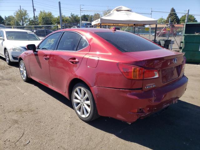 Photo 3 from auction – 2010 LEXUS IS 250 with VIN JTHCF5C28A5042943