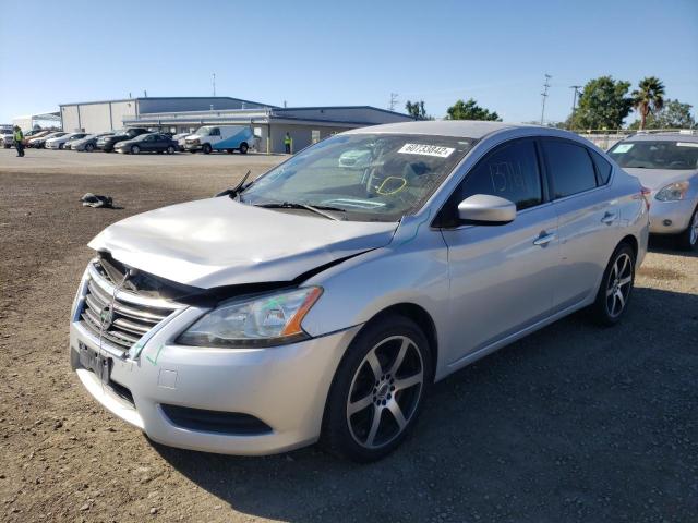 Photo 2 from auction – 2014 NISSAN SENTRA with VIN 3N1AB7AP4EY319128
