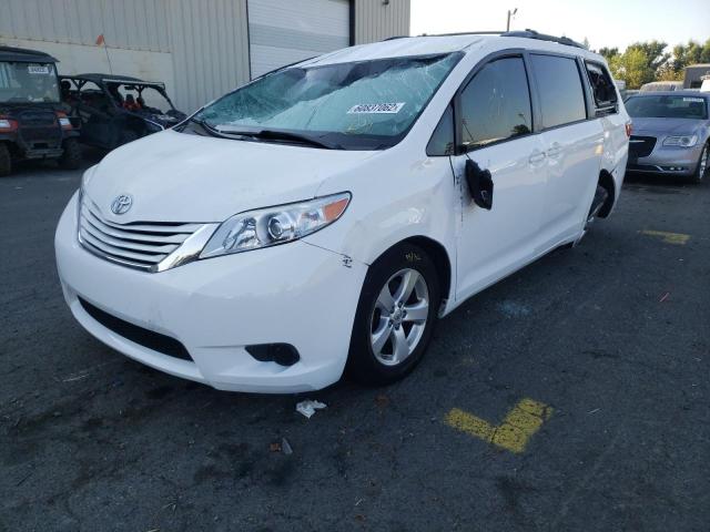Photo 2 from auction – 2017 TOYOTA SIENNA LE with VIN 5TDKZ3DC0HS807244