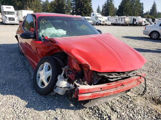 Photo 1 from auction – 2004 CHEVROLET MONTE CARL with VIN 2G1WX12KX49382097