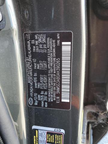 Zdjęcie 10 z aukcji – 2010 HYUNDAI SANTA FE z VIN 5NMSG3AB0AH390265