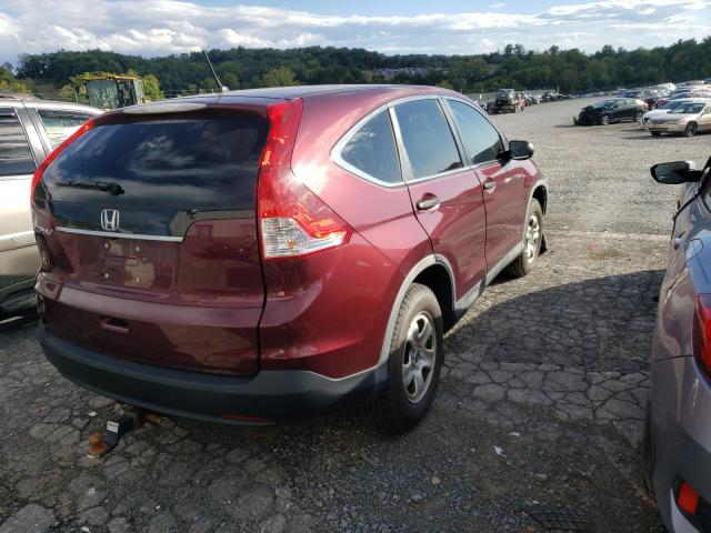Photo 4 from auction – 2012 HONDA CR-V LX with VIN 5J6RM3H38CL041386