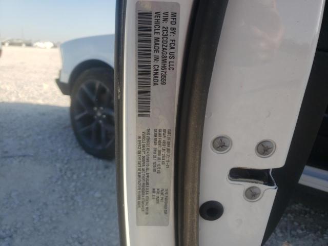 Photo 10 from auction – 2021 DODGE CHALLENGER with VIN 2C3CDZAG8MH673559
