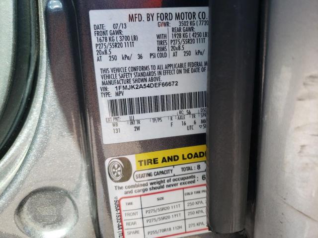 Photo 10 from auction – 2013 FORD EXPEDITION with VIN 1FMJK2A54DEF66672
