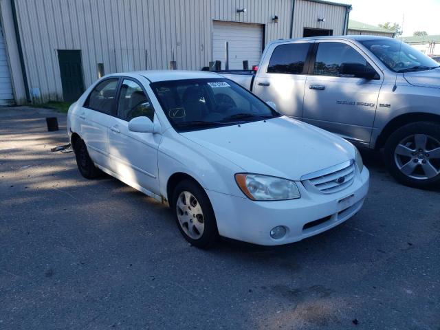 KIA SPECTRA LX 2005 with VIN KNAFE122X55125658 - Photo from auction