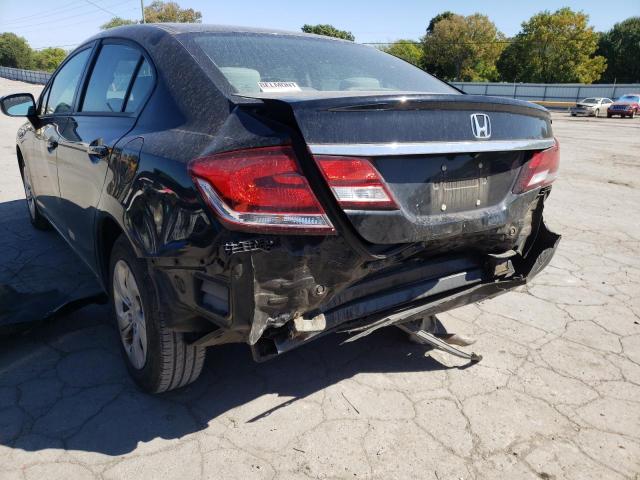 Photo 9 from auction – 2014 HONDA CIVIC LX with VIN 19XFB2F54EE047937