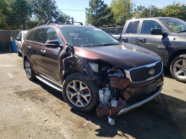 Photo 1 from auction – 2016 KIA SORENTO SX with VIN 5XYPKDA50GG074095