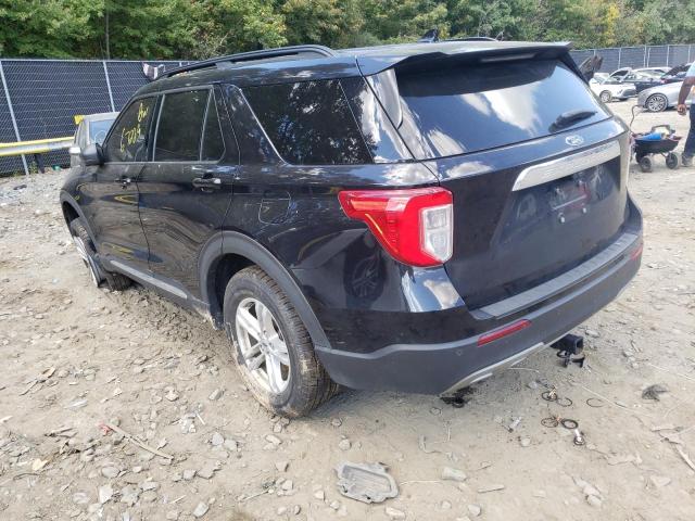 Photo 3 from auction – 2020 FORD EXPLORER X with VIN 1FMSK8DH6LGC43630