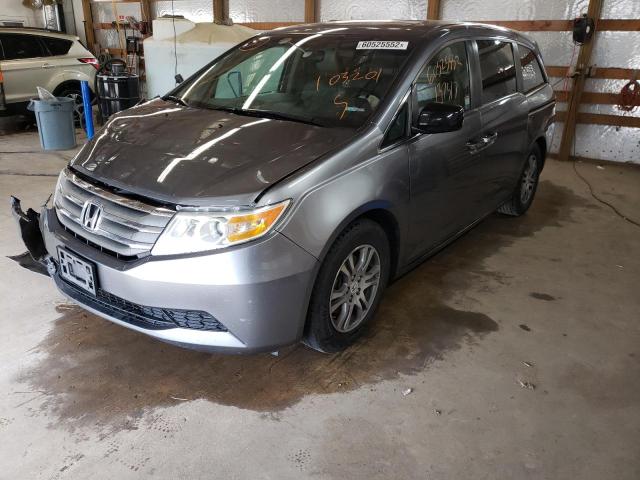 Photo 2 from auction – 2011 HONDA ODYSSEY EX with VIN 5FNRL5H67BB103201