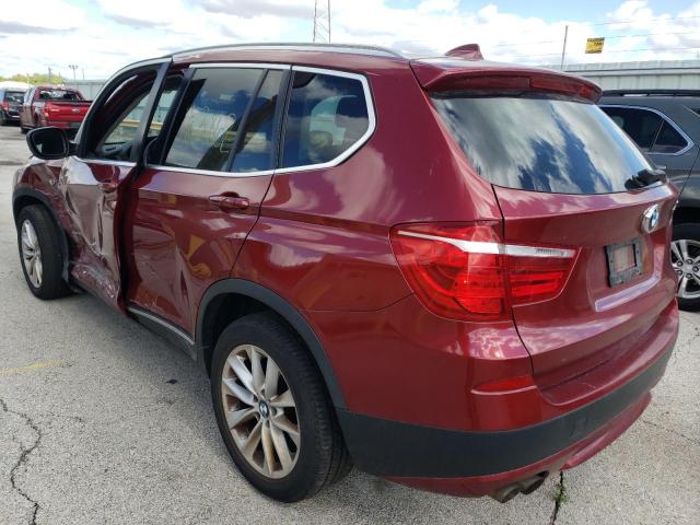 Photo 3 from auction – 2011 BMW X3 XDRIVE2 with VIN 5UXWX5C57BL703976