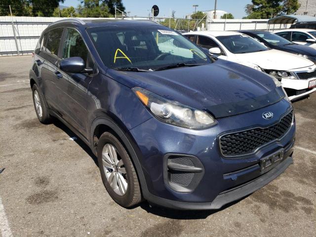 KIA SPORTAGE L 2017 with VIN KNDPM3AC2H7262389 - Photo from auction