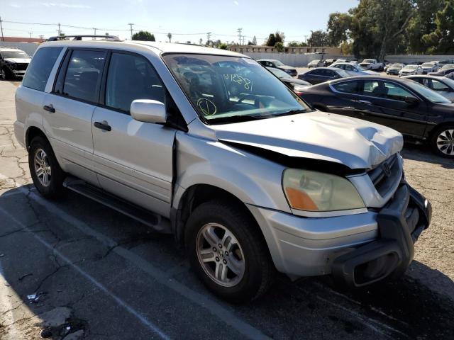HONDA PILOT EXL 2004 with VIN 2HKYF18544H530875 - Photo from auction