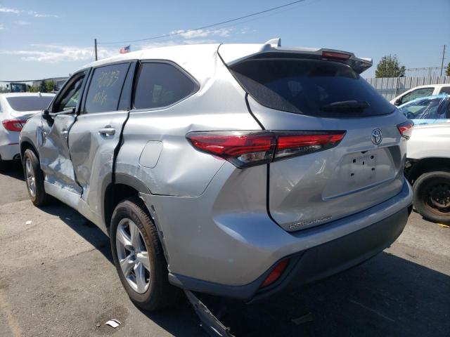 Photo 3 from auction – 2020 TOYOTA HIGHLANDER with VIN 5TDZZRAH0LS510338