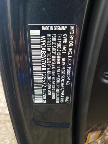Photo 10 from auction – 2017 PORSCHE PANAMERA 4 with VIN WP0AB2A76HL122572