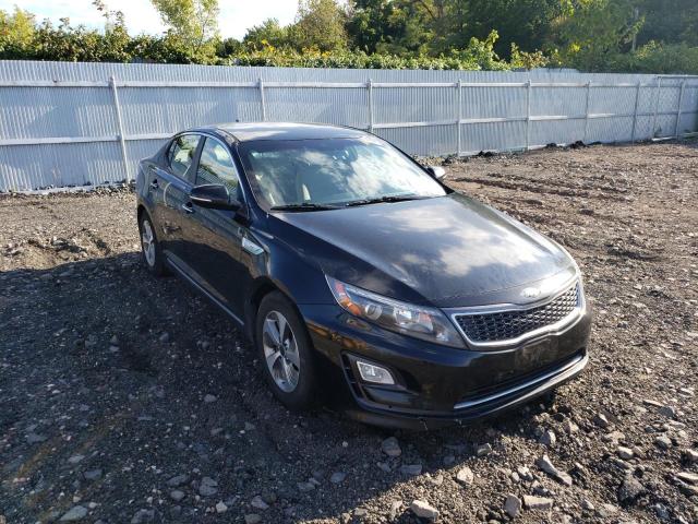 KIA OPTIMA HYB 2014 with VIN KNAGM4AD0E5064400 - Photo from auction