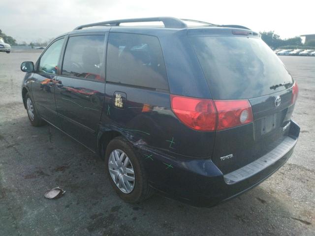 Photo 3 from auction – 2007 TOYOTA SIENNA CE with VIN 5TDZK23C17S020140
