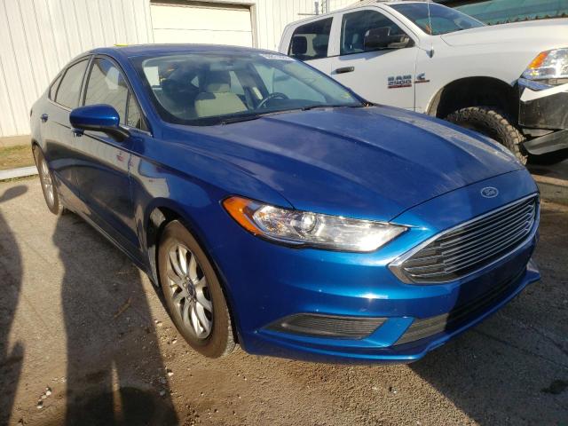 FORD FUSION S 2017 with VIN 3FA6P0G75HR162040 - Photo from auction