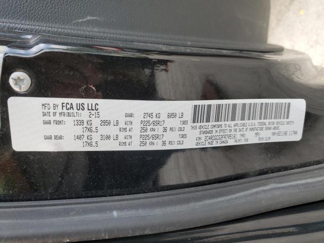 Photo 10 from auction – 2015 DODGE GRAND CARA with VIN 2C4RDGCG3FR705161