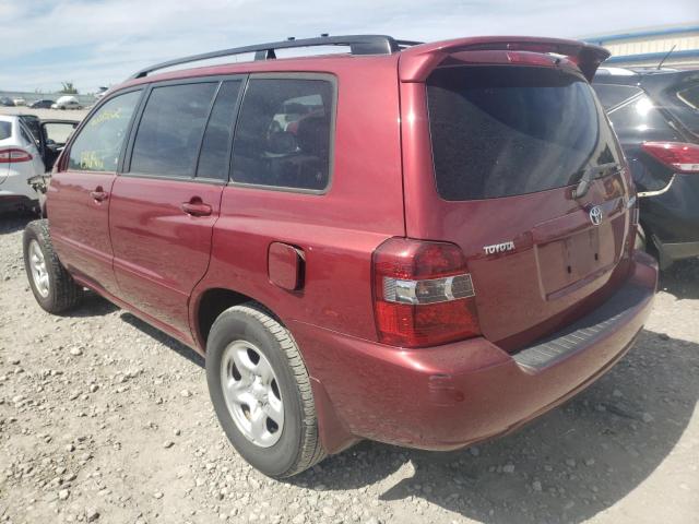 Photo 3 from auction – 2004 TOYOTA HIGHLANDER with VIN JTEGD21A140104276