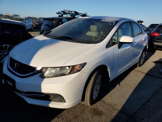 Photo 2 from auction – 2015 HONDA CIVIC LX with VIN 19XFB2F59FE283582