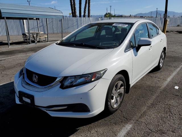 Photo 2 from auction – 2015 HONDA CIVIC LX with VIN 19XFB2F59FE200085