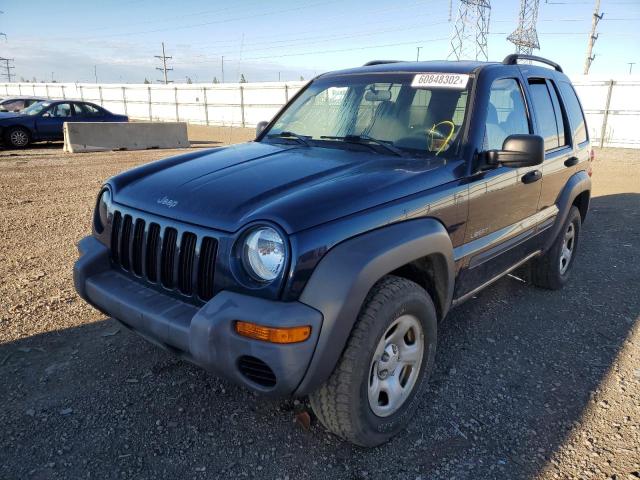Photo 2 from auction – 2004 JEEP LIBERTY SP with VIN 1J4GL48K24W286949