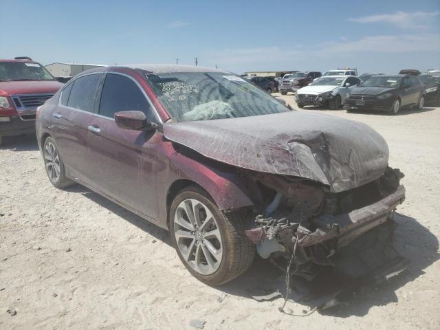 Photo 1 from auction – 2015 HONDA ACCORD SPO with VIN 1HGCR2F50FA187858