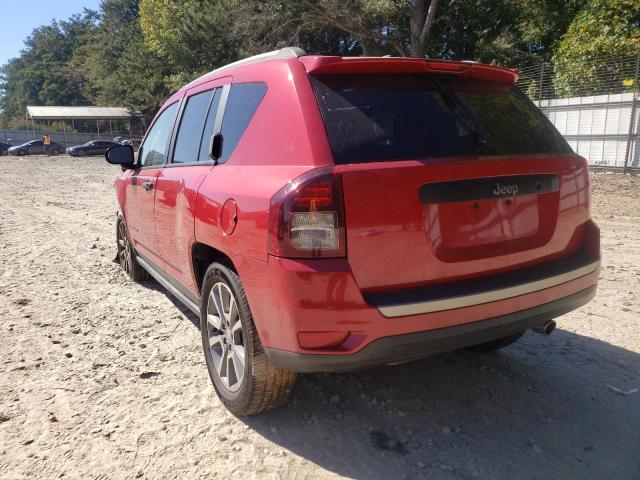 Photo 3 from auction – 2017 JEEP COMPASS SP with VIN 1C4NJCBA9HD131281