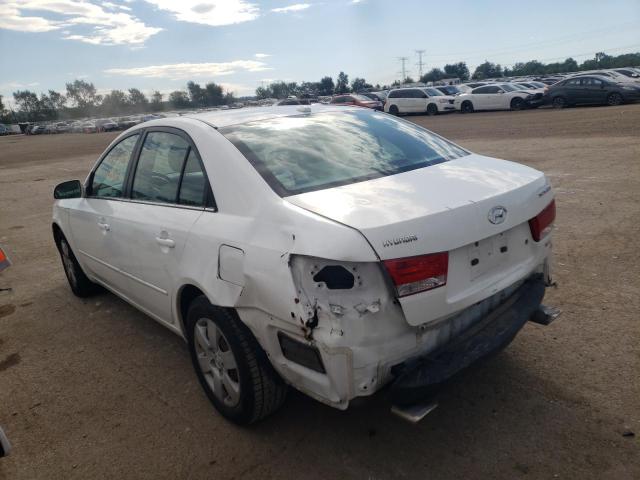 Photo 3 from auction – 2008 HYUNDAI SONATA GLS with VIN 5NPET46F98H402954