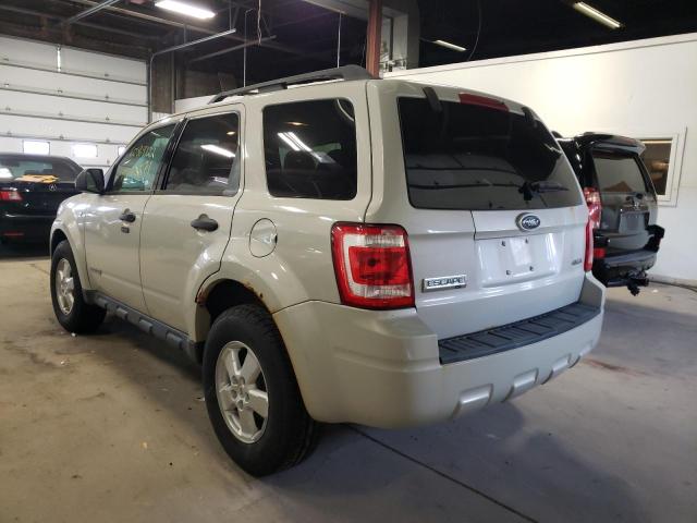 Photo 3 from auction – 2008 FORD ESCAPE XLT with VIN 1FMCU93168KD30537