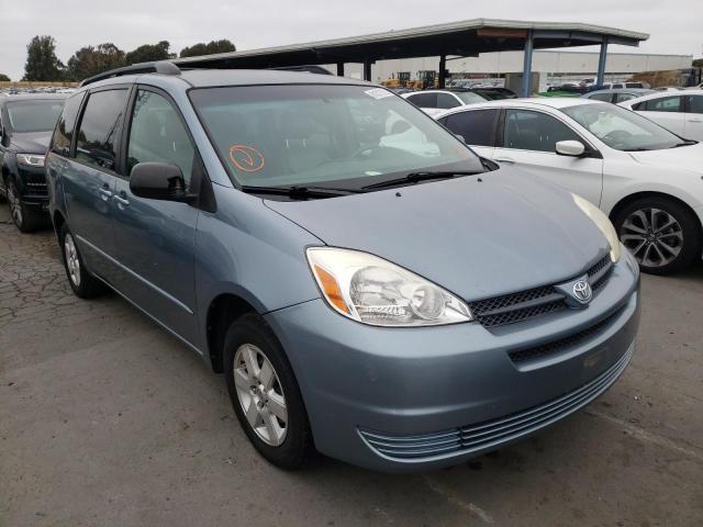 TOYOTA SIENNA 2004 with VIN 5TDZA23CX4S018062 - Photo from auction
