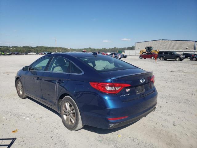 Photo 3 from auction – 2017 HYUNDAI SONATA SE with VIN 5NPE24AF2HH537770