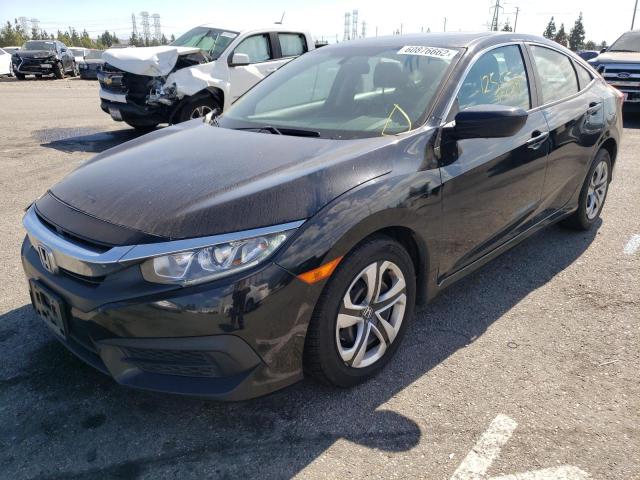 Photo 2 from auction – 2018 HONDA CIVIC LX with VIN 2HGFC2F57JH604904
