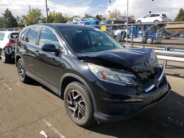 HONDA CR-V SE 2016 with VIN 2HKRM4H48GH685940 - Photo from auction