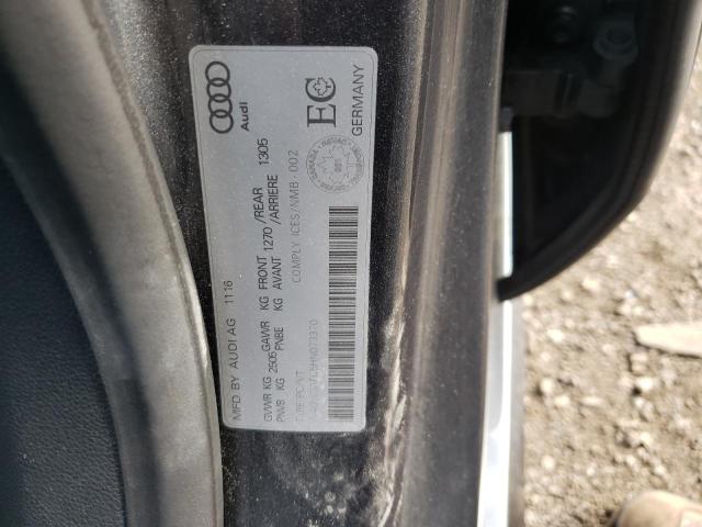 Photo 10 from auction – 2017 AUDI A7 COMPETI with VIN WAUW3AFC5HN073370