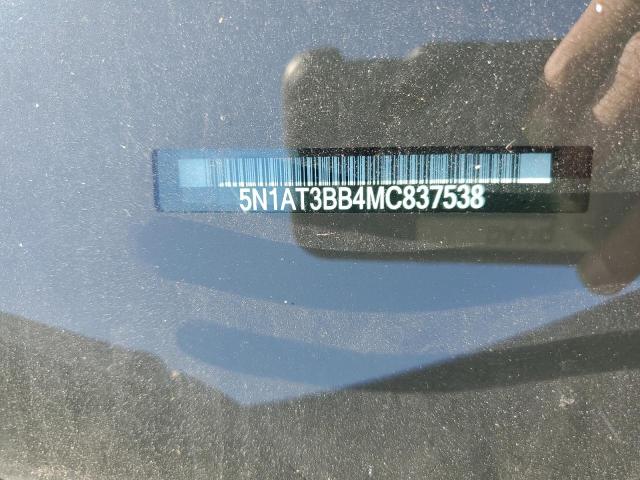 Photo 10 from auction – 2021 NISSAN ROGUE SV with VIN 5N1AT3BB4MC837538