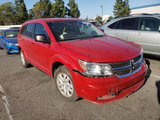 DODGE JOURNEY SE 2016 with VIN 3C4PDCABXGT187619 - Photo from auction
