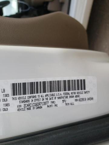 Photo 10 from auction – 2013 CHRYSLER TOWN & COU with VIN 2C4RC1CG6DR713977