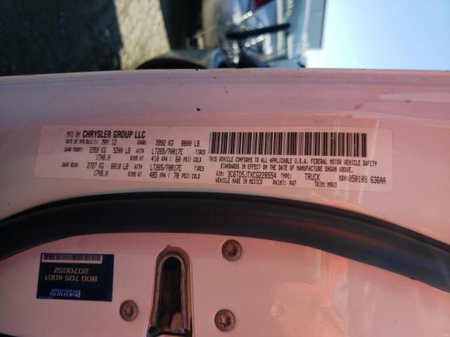 Photo 10 from auction – 2012 DODGE RAM 2500 S with VIN 3C6TD5JTXCG228554