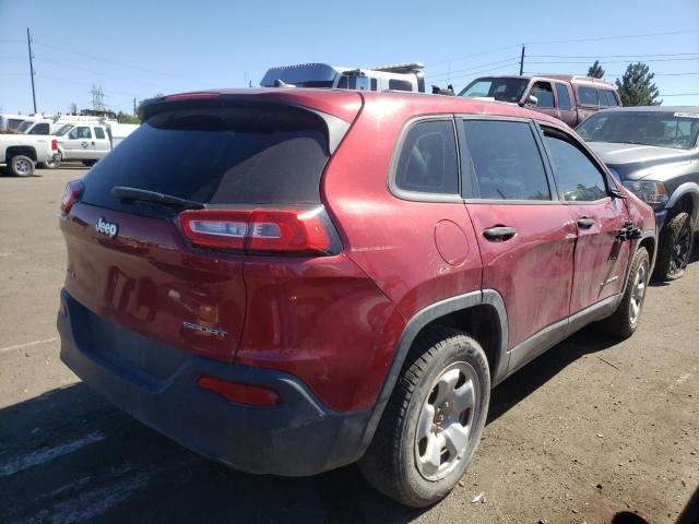 Photo 4 from auction – 2014 JEEP CHEROKEE S with VIN 1C4PJMAB9EW190274
