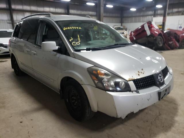 NISSAN QUEST S 2005 with VIN 5N1BV28U05N136342 - Photo from auction