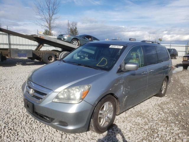 Photo 2 from auction – 2007 HONDA ODYSSEY EX with VIN 5FNRL38767B115408