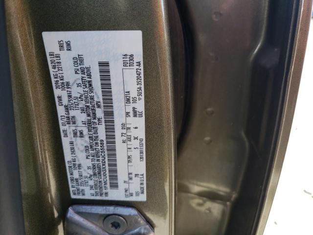 Photo 10 from auction – 2013 FORD ESCAPE SE with VIN 1FMCU0GXXDUC55589