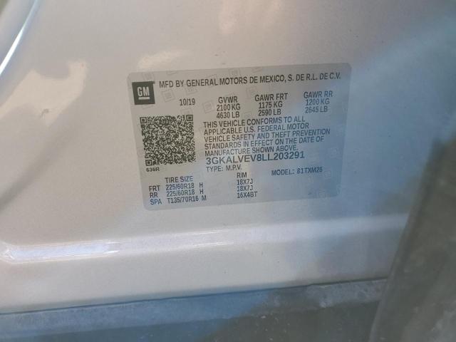 Photo 14 from auction – 2020 GMC TERRAIN SL with VIN 3GKALVEV8LL203291